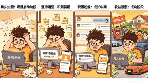 图片[8]-你还在到处找项目？还在当韭菜？我靠卖项目一个月赚5万，曾经我也是个失败者。-米多多云网创