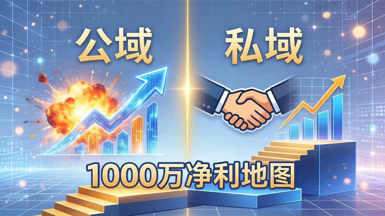 爆款引流私域成交|专属 AI 内训体系,一套打法打通公私域,布局 2026 千万级净利-米多多云网创